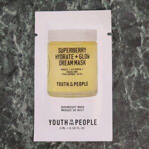 Youth to the People Superberry Hydrate + Glow Dream Mask - NEW